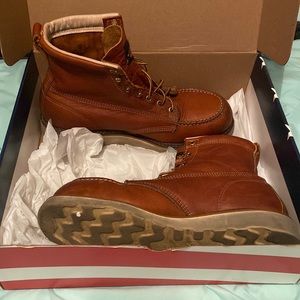 Thorogood steel toe work boots